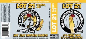 Millersburg Brewing Company Lot 21 Blonde Ale