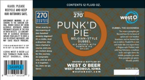 West O Punk'd Pie August 2016