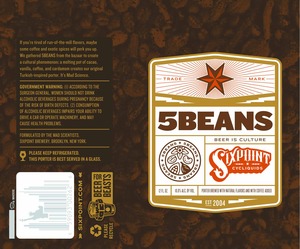 Sixpoint Cycliquids 5beans August 2016