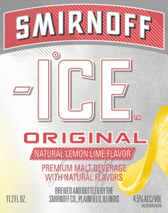 Smirnoff Ice Original August 2016