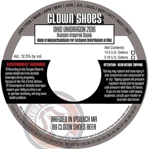 Clown Shoes Ohio Unidragon 2016