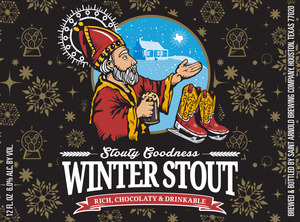 Saint Arnold Brewing Company Winter Stout August 2016