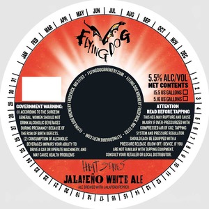 Flying Dog Jalapeno White Ale August 2016