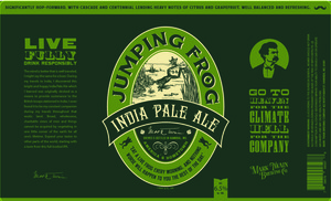 Mark Twain Brewing Company Jumping Frog IPA August 2016