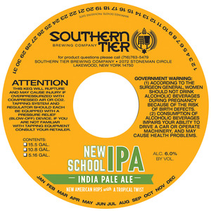 Southern Tier Brewing Company New School IPA