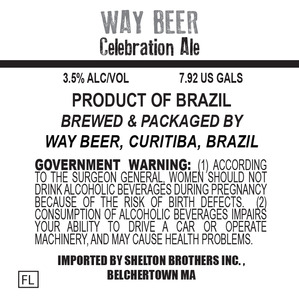 Way Beer Celebration Ale