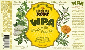 Wildflower Pale Ale (wpa) August 2016