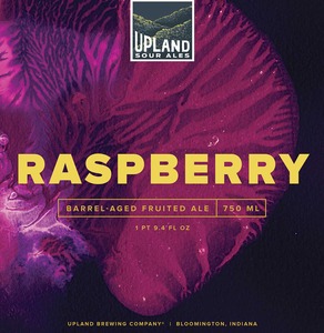 Upland Brewing Company Raspberry August 2016