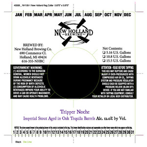 New Holland Brewing Company Tripper Noche August 2016