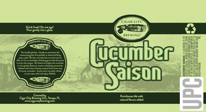 Cucumber Saison August 2016