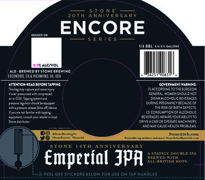 Stone Emperial Ipa 