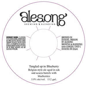 Tangled Up In Blueberry Belgian-style Ale Aged In Oak And Acacia