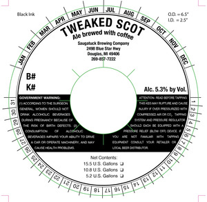 Saugatuck Brewing Company Tweaked Scot August 2016