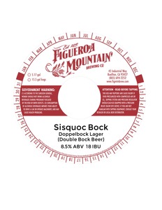 Figueroa Mountain Brewing Company Sisquoc Bock August 2016