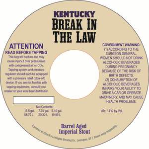 Kentucky Break In The Law 