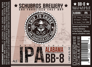 Ship To Shore Bb-8 Alabama IPA