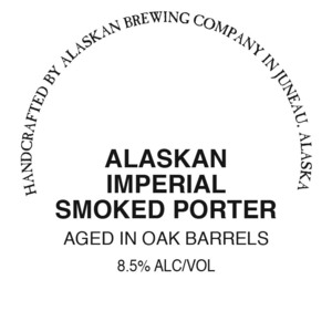 Alaskan Imperial Smoked Porter August 2016