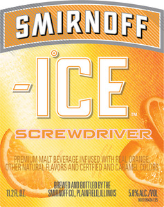 Smirnoff Ice Screwdriver