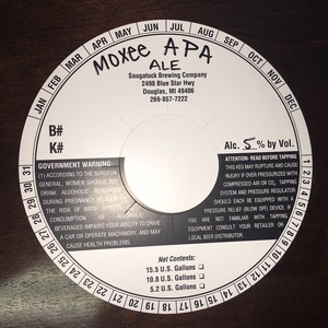 Saugatuck Brewing Company Moxee Apa