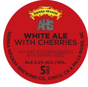 Sierra Nevada White Ale With Cherries August 2016