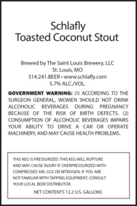 Schlafly Toasted Coconut Stout