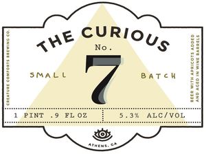 The Curious No.7 With Apricots Added,aged In Wine Barrels August 2016