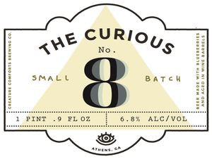 The Curious No.8 Blueberries Added,aged In Wine Barrels August 2016