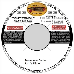 Torecdores Series Josh's Pilsner 