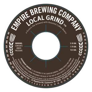 Empire Brewing Company Local Grind August 2016