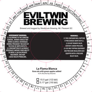 Evil Twin Brewing La Flama Blanca