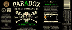 Paradox Beer Company Mangozacca