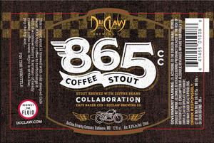 Duclaw Brewing 865cc Coffee Stout August 2016