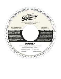 The Bruery Dodie August 2016