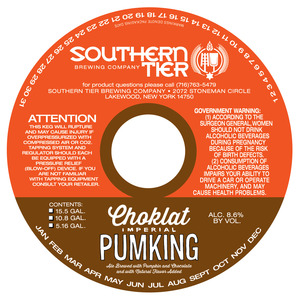 Southern Tier Brewing Company Choklat Pumking