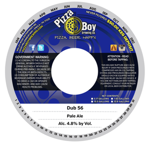 Pizza Boy Brewing Co. Dub 56