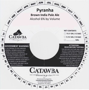 Catawba Brewing Co. Pyranha Brown India Pale Ale