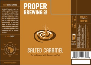 Proper Brewing Co. Salted Caramel