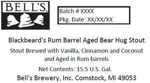 Bell's Blackbeard's Rum Barrel Aged Bear Hug August 2016