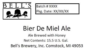 Bell's Biere De Miel August 2016