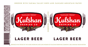 Kulshan Lager Beer 