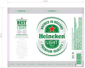 Heineken Light August 2016