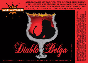 Ale Asylum Diablo Belga August 2016