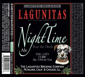 The Lagunitas Brewing Company Nighttime