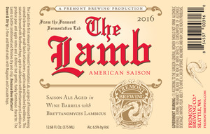 Fremont Brewing Saison Ale