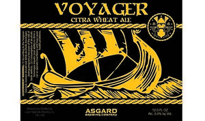 Asgard Brewing Company Voyager Citra Wheat Ale