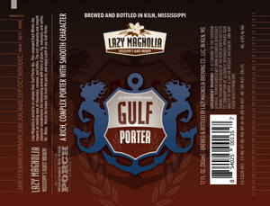 Lazy Magnolia Brewing Company Gulf Porter