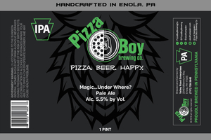 Pizza Boy Brewing Co. Magic...under Where?