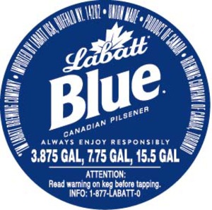 Labatt Blue August 2016