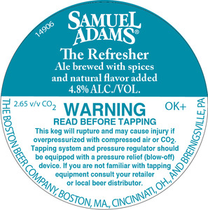 Samuel Adams The Refresher