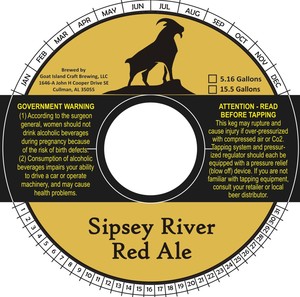 Sipsey River Red Ale 